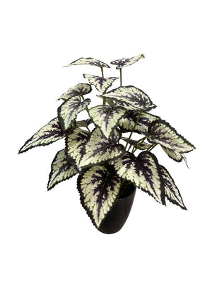 Open image in slideshow, Artificial Begonia Bush
