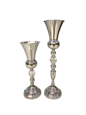 Open image in slideshow, Silver Chalice Stand
