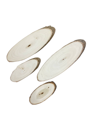 Open image in slideshow, Wood Slice Set
