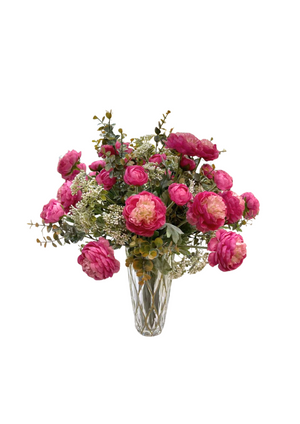 Open image in slideshow, Artificial Ranunculus Throw-in Arrangement
