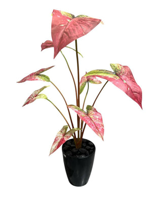 Open image in slideshow, Artificial Red Caladium
