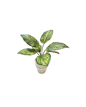 Open image in slideshow, Artificial Caladium Bush
