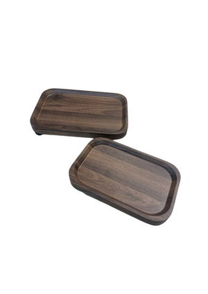 Open image in slideshow, Rectangle Wooden Tray Set
