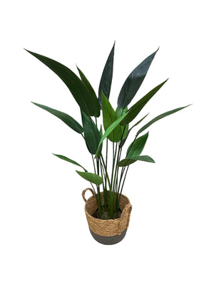 Open image in slideshow, Artificial Heliconia Plant
