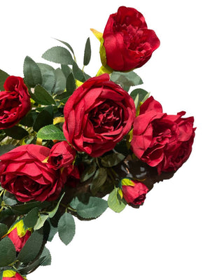 Open image in slideshow, Artificial Cascading Rose Bush
