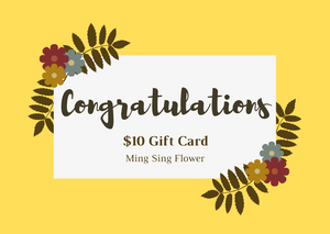 Open image in slideshow, Congratulations! E-Gift Card (Ming Sing Flowers)
