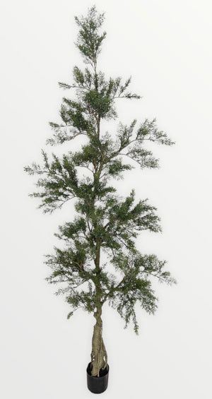 Open image in slideshow, Artificial Cedar Tree
