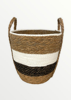 Open image in slideshow, Tricolor Woven Basket
